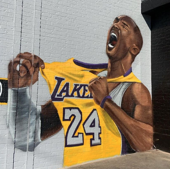 San Antonio-Area Restaurant Adds Kobe Bryant Mural Following His Death