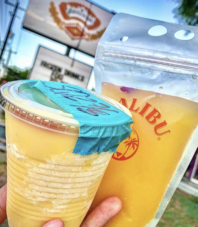 The Squeezebox is offering frozen Hurrricanes and Pimm's Cups Friday and Saturday night. - INSTAGRAM / THESQUEEZEBOX_SA