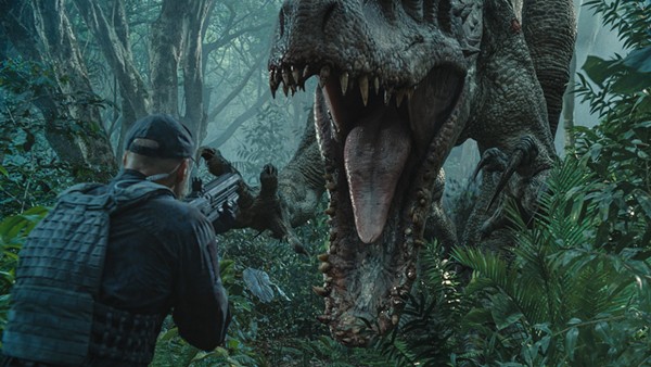 The world of Jurassic Park comes roaring back in theaters on Friday, June 12. - COURTESY