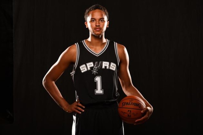 Kyle Anderson, the San Antonio Spurs 2014 first round draft pick. - COURTESY
