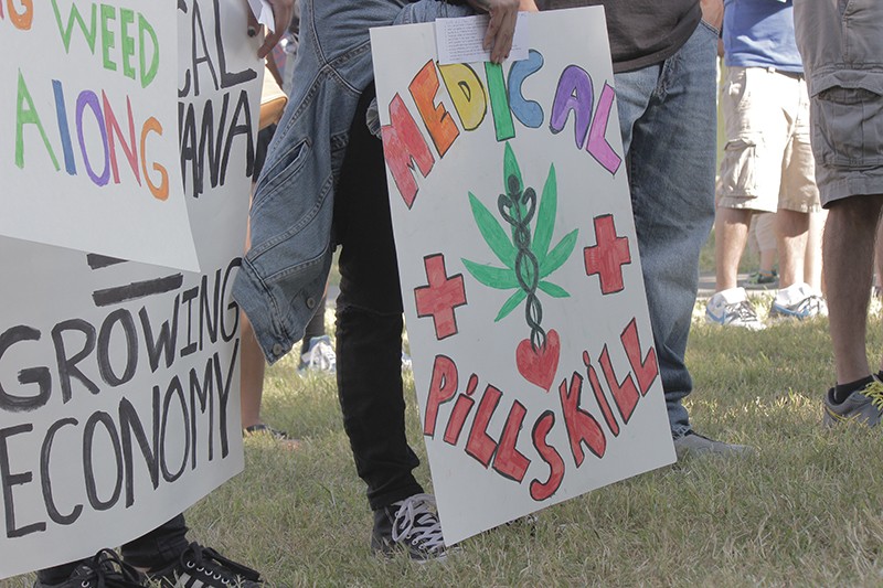 The push for medical marijuana in Texas, including SA, is picking up steam. - ALEX RAMIREZ