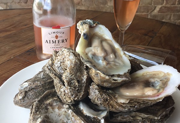 Oysters and Bubbly from Star Fish Global Seafood Restaurant - COURTESY
