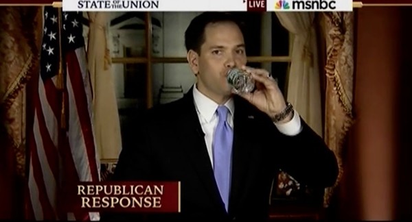 Let's hope Rubio's warmed up to the camera. - YOUTUBE