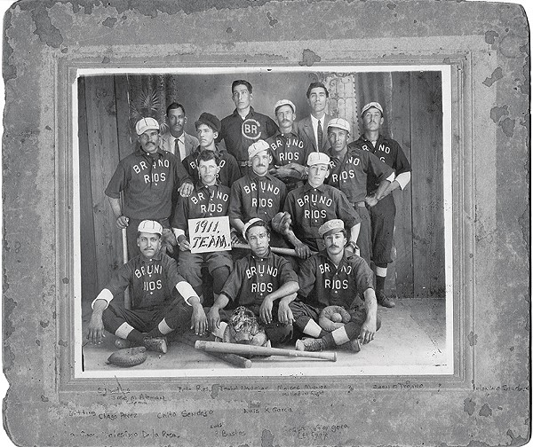 One of the Alamo City's first baseball teams. - Courtesy of the UTSA Library Special Collection