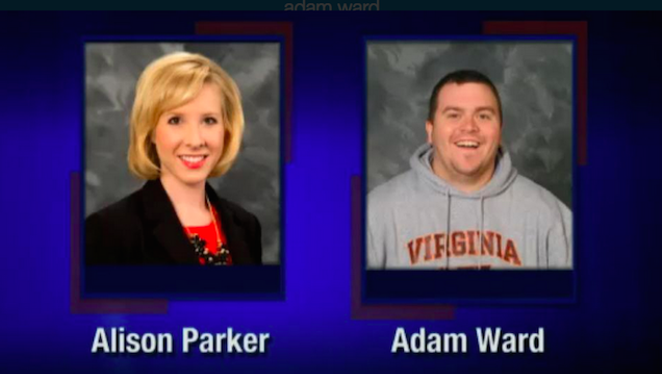 Television reporter Alison Parker and photojournalist Adam Ward were shot and killed during a live television news segment in Virginia today. - WDBJ-TV