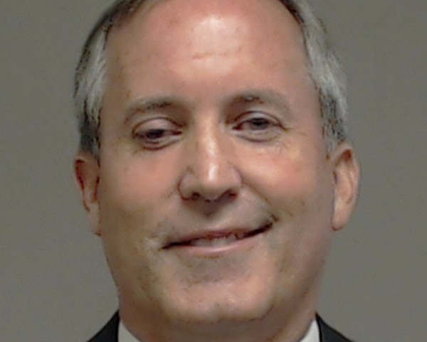 Texas Attorney General Ken Paxton's mugshot. - COLLIN COUNTY