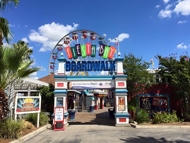 Three new rides will anchor the Bay Boardwalk at Six Flags Fiesta Texas in 2016. - Courtesy