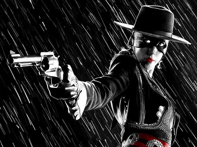 Patricia Vonne as Zoro Girl in the Sin City movies. - COURTESY