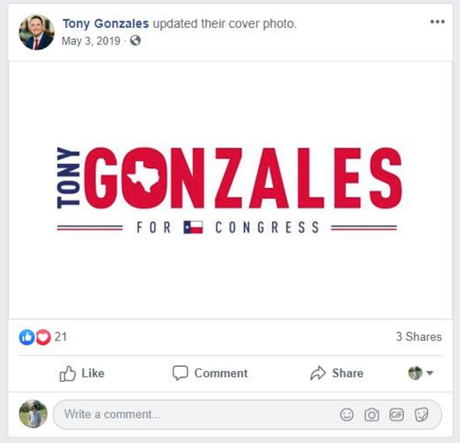 South Texas U.S. House candidate Tony Gonzales launched run before leaving Navy, filings show