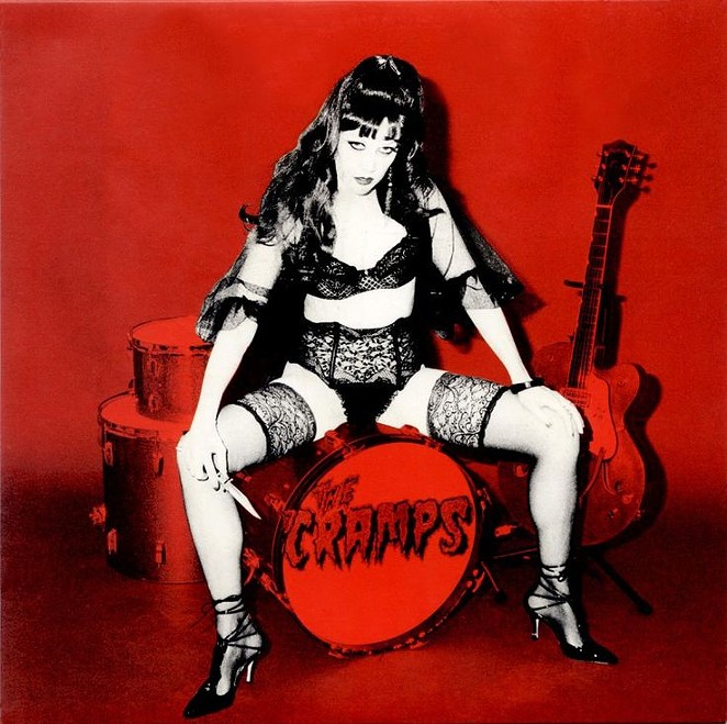 The Cramps, posing the age-old question: Can your pussy do the dog? - Courtesy