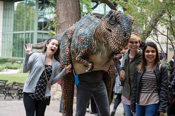 Have a Roaring Time with Tex Rex at Free Tuesday at the Witte Museum