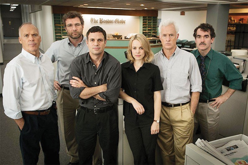Spotlight takes a spot in the pantheon of journalism flicks. - Courtesy