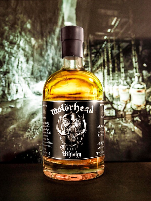 The Motörhead commemorative 40th anniversary bottle - via Facebook