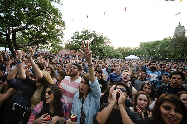 The crowd at last year's Maverick Music Festival - File photo