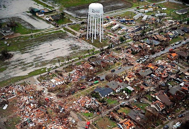 On December 26, 2015, an EF4 tornado ripped through Rowlett, Texas, impacting 1,145 homes, injuring 23 and knocking out power to approximately 6,000 homes and businesses. There were no fatalities. - CITY OF ROWLETT