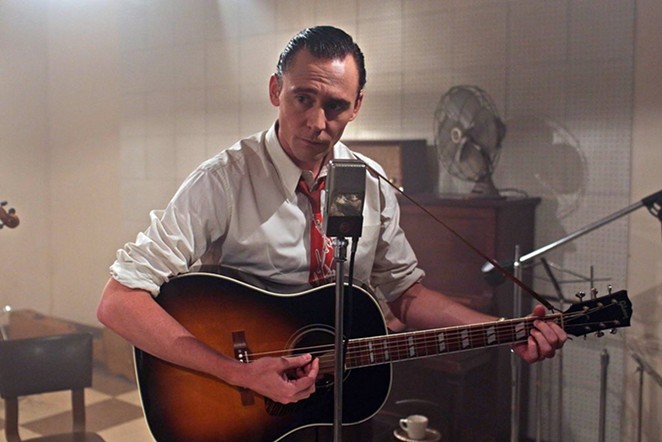 Tom Hiddleston as the King of Country, Hank Williams. - COURTESY