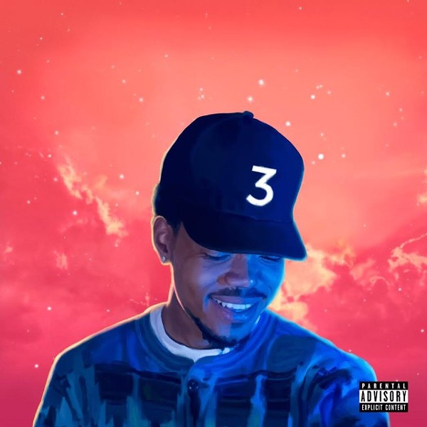 The cover to Chance the Rapper's Coloring Book - FACEBOOK