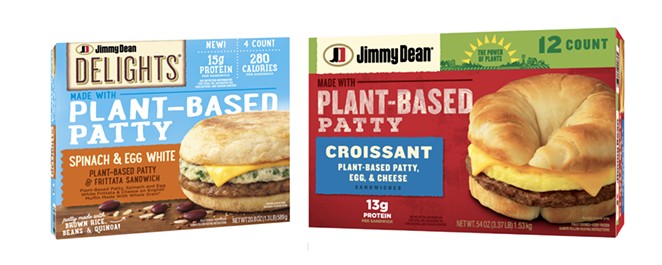 Texas-based sausage empire Jimmy Dean skips the meat for new two vegetarian breakfast items