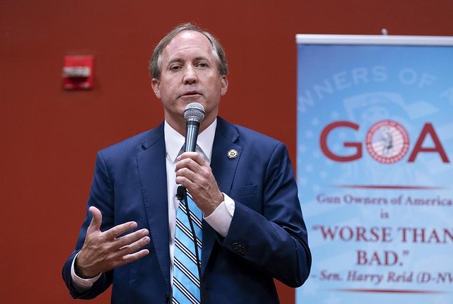 Attorney General Ken Paxton is among several Texas Republicans who have criticized major technology and social media companies in how they responded to accounts that sowed misinformation about the 2020 election. - BOB DAEMMRICH / THE TEXAS TRIBUNE