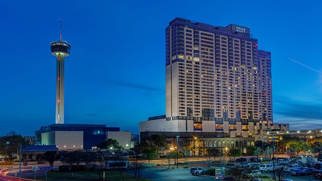 Roughly 70% of the Grand Hyatt’s room revenue comes from conventioneers, according to Moody’s Investors Service. - COURTESY PHOTO / GRAND HYATT