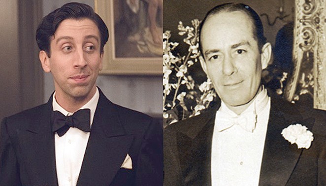 Actor Simon Helberg (left) portrays late piano accompanist and composer Cosmé McMoon in the film Florence Foster Jenkins. - COURTESY PHOTOS