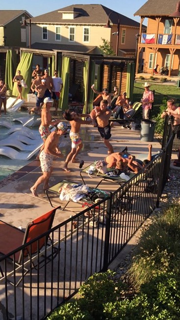 A Tale of Two Texas Pool Parties