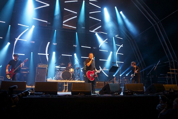 Peter Hook and The Light in action. - Courtesy