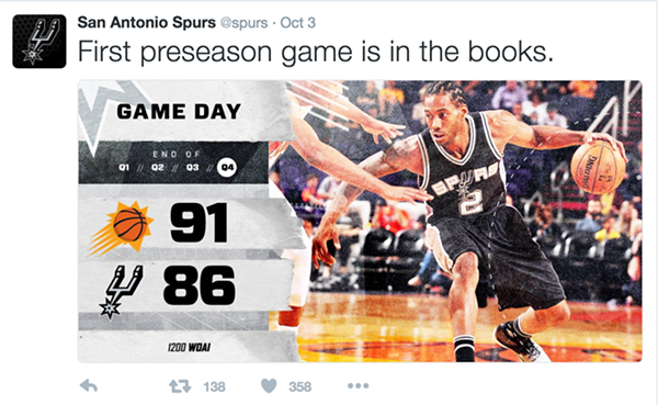 The Spurs Lost Their First Preseason Game, And That’s OK