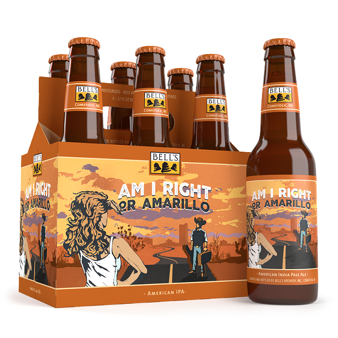 Bell's Brews "Am I Right, or Amarillo" IPA For Texas Debut