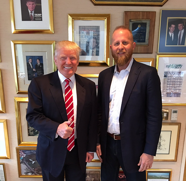 In a new interview with Bloomberg Businessweek, SA tech entrepreneur Brad Parscale says he's "like family" with the Trumps - screenshot, twitter @bradparscale