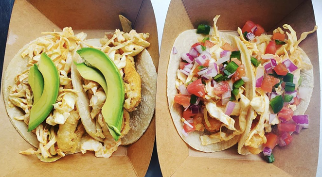 Fish Lonja serves up fresh fish tacos and tostadas topped with fish, shrimp or octopus. - INSTAGRAM / CARNITAS_LONJA