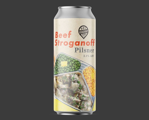 Beef Stroganoff beer: it's what's for dinner. - Facebook / Roadmap Brewing Co.