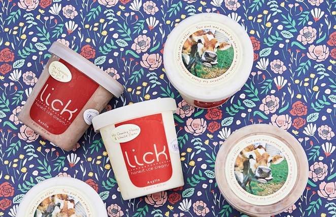 Austin-based Lick Honest Ice Creams has unveiled a slew of spring-inspired flavors. - INSTAGRAM / LICKICECREAMS