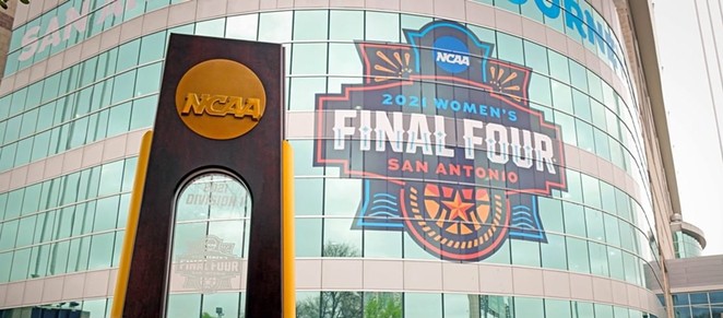 The NCAA held its 2021 women's basketball tournament in San Antonio this spring. - INSTAGRAM / @NCAAWBB