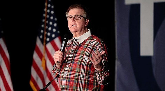 Lt. Gov. Dan Patrick appears to know even less about car-ownership statistics than he does selecting flattering shirts. - WIKIMDIA COMMONS / GAGE SKIDMORE