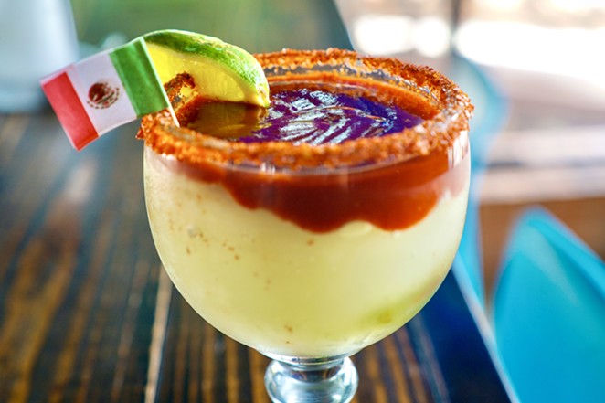 Costa Pacifica is offering its Mexican Bandera Margarita as a drink special. - COURTESY COSTA PACIFICA