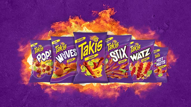 Texas-based Takis has launched a lineup of five new snack categories and a new look. - COURTESY / BARCEL USA, TAKIS