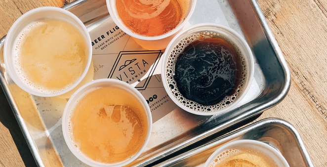Vista Brewing has opened a San Antonio beer garden and tasting room. - Instagram / saycheesehoney