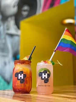 To celebrate Pride Month and the return of Fiesta, Hopscotch is introducing two new cocktails to its bar menu. - COURTESY HOPSCOTCH