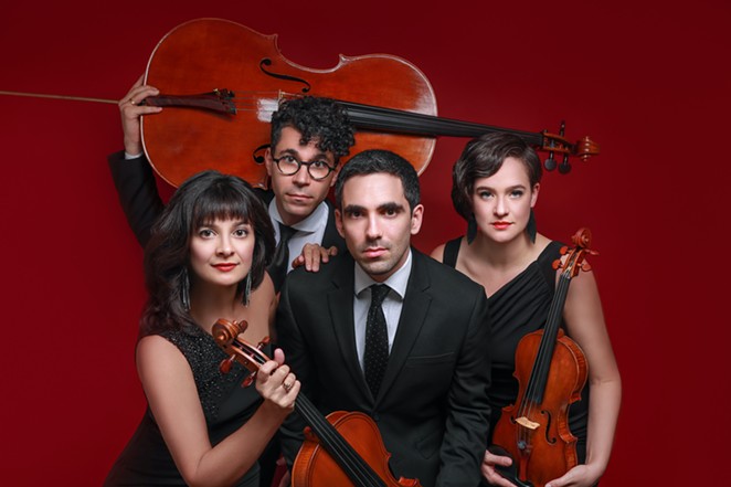 San Antonio quartet Agarita will perform at the Radius Center on Wednesday. - COURTESY OF AGARITA