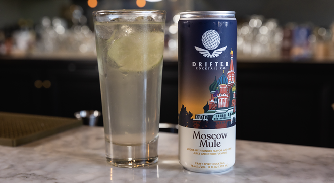 Neff’s Moscow Mule features sharp, spicy ginger beer sourced from India. - PHOTO COURTESY DRIFTER CRAFT COCKTAILS