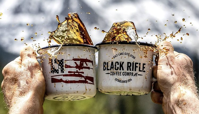 San Antonio-tied Black Rifle Coffee has denounced extremists, and the far right is big mad about it. - INSTAGRAM / BLACKRIFLECOFFEE