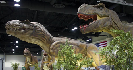 Jurassic Quest will take over the historic Freeman Coliseum in September and October. - COURTESY PHOTO / JURASSIC QUEST
