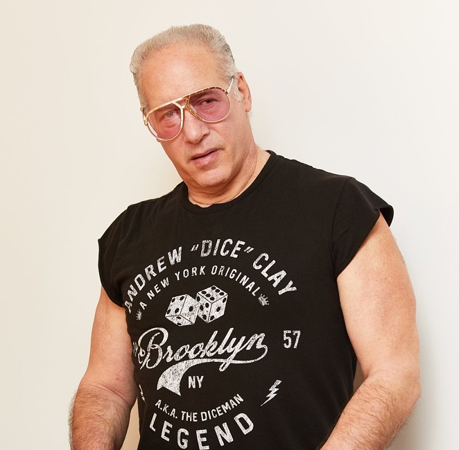 Comedian Andrew Dice Clay will perform at the AT&T Center's Terrace Club on August 12-13. - Courtesy Photo / Andrew Dice Clay
