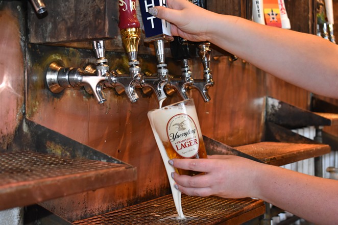 Yuengling's lager is now available on draft at a number of San Antonio drinkeries. - PHOTO COURTESY GLAZER'S BEER AND BEVERAGE OF TEXAS