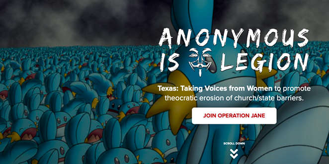 This banner featuring starter Pokémon Mudkip — and ... umm ... other stuff — appeared on the Texas Republican Party's website on Saturday. - IMAGE CAPTURE / INTERNET ARCHIVE