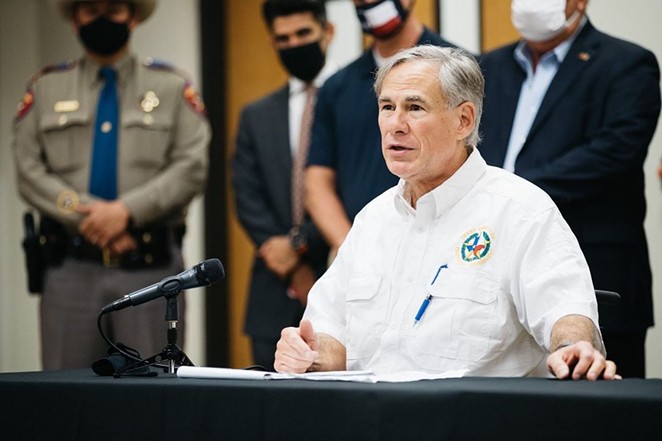Gov. Greg Abbott initiated a policy in July that called for law enforcement to arrest border crossers on charges such as trespass and vandalism. - INSTAGRAM / @GOVABBOTT