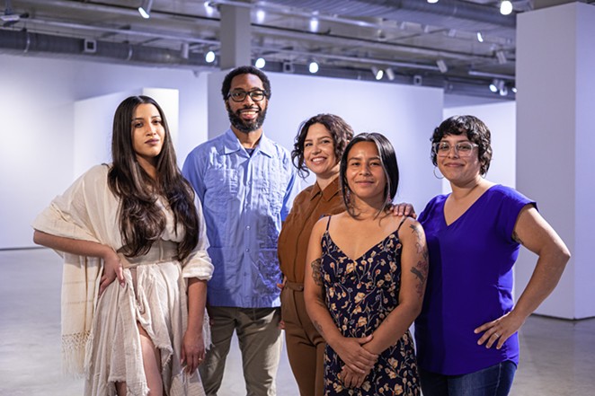 The Breathe Collective (from left: Julysa Sosa, Anthony Francis, Audrya Flores, Ceiba Ili and Suzy González) are among this year's featured artists. - CHRISTIAN MÖLLER, COURTESY OF LUMINARIA