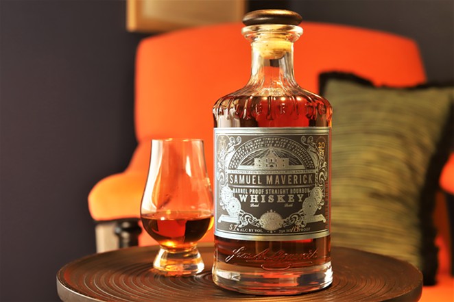Maverick Whiskey's limited edition Barrel Proof Straight Bourbon Whiskey is available now. - PHOTO COURTESY MAVERICK WHISKEY