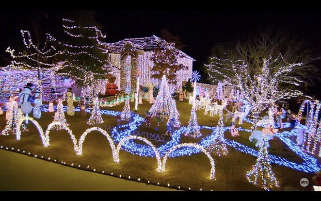 This Boerne family's light display was declared a winner on The Great Christmas Light Fight. - ABC